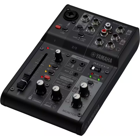 Table de mixage YAMAHA AG03 MK2 BK