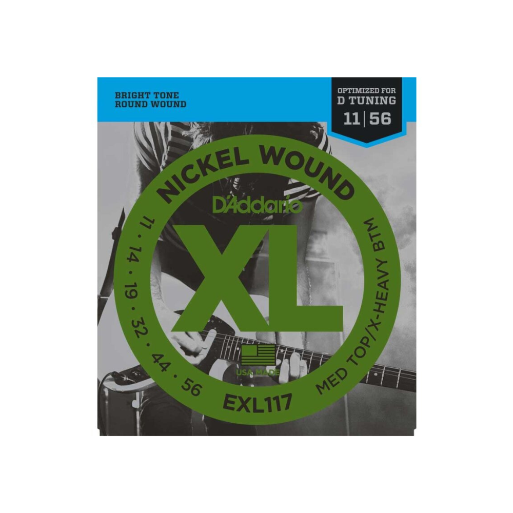 D'Addario EXL117 11-56 Drop D Tuning