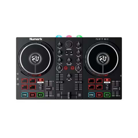 Platine DJ Numark Party Mix 2 – Contrôleur DJ 2 Voies