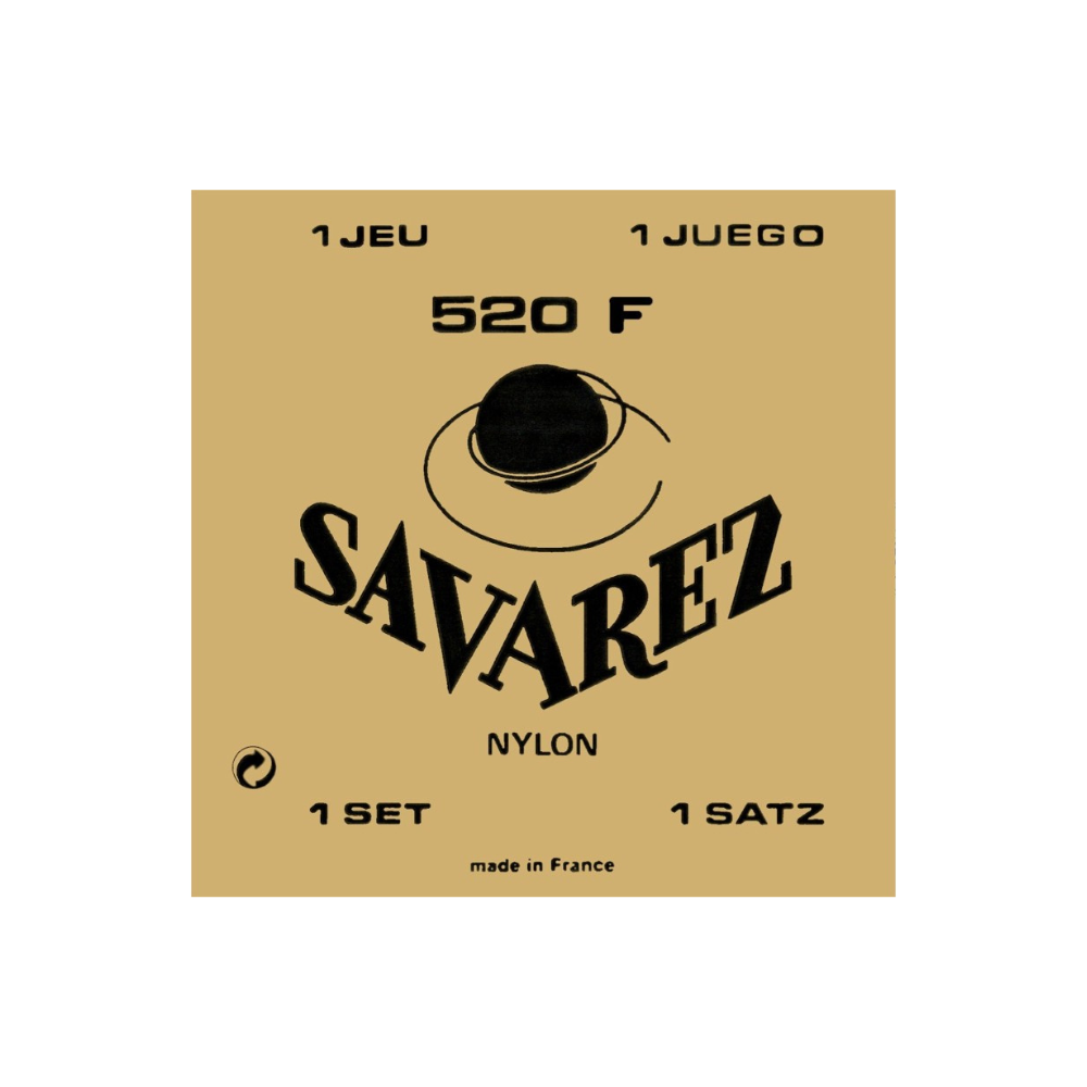 Savarez Classic 520R Carte Rouge Tension Forte - jeu de 6 cordes