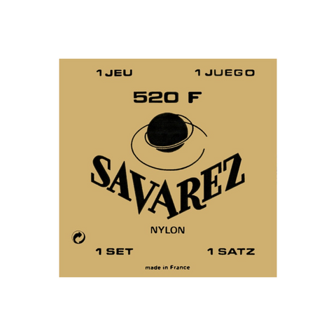 Savarez Classic 520R Carte Rouge Tension Forte - jeu de 6 cordes