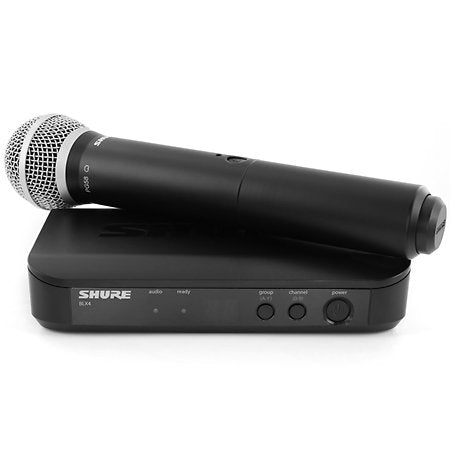 Shure BLX24/PG58 – Système sans fil pour voix avec microphone PG58