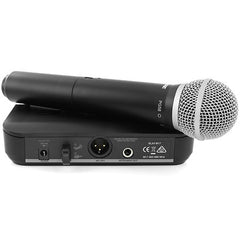 Shure BLX24/PG58 – Système sans fil pour voix avec microphone PG58