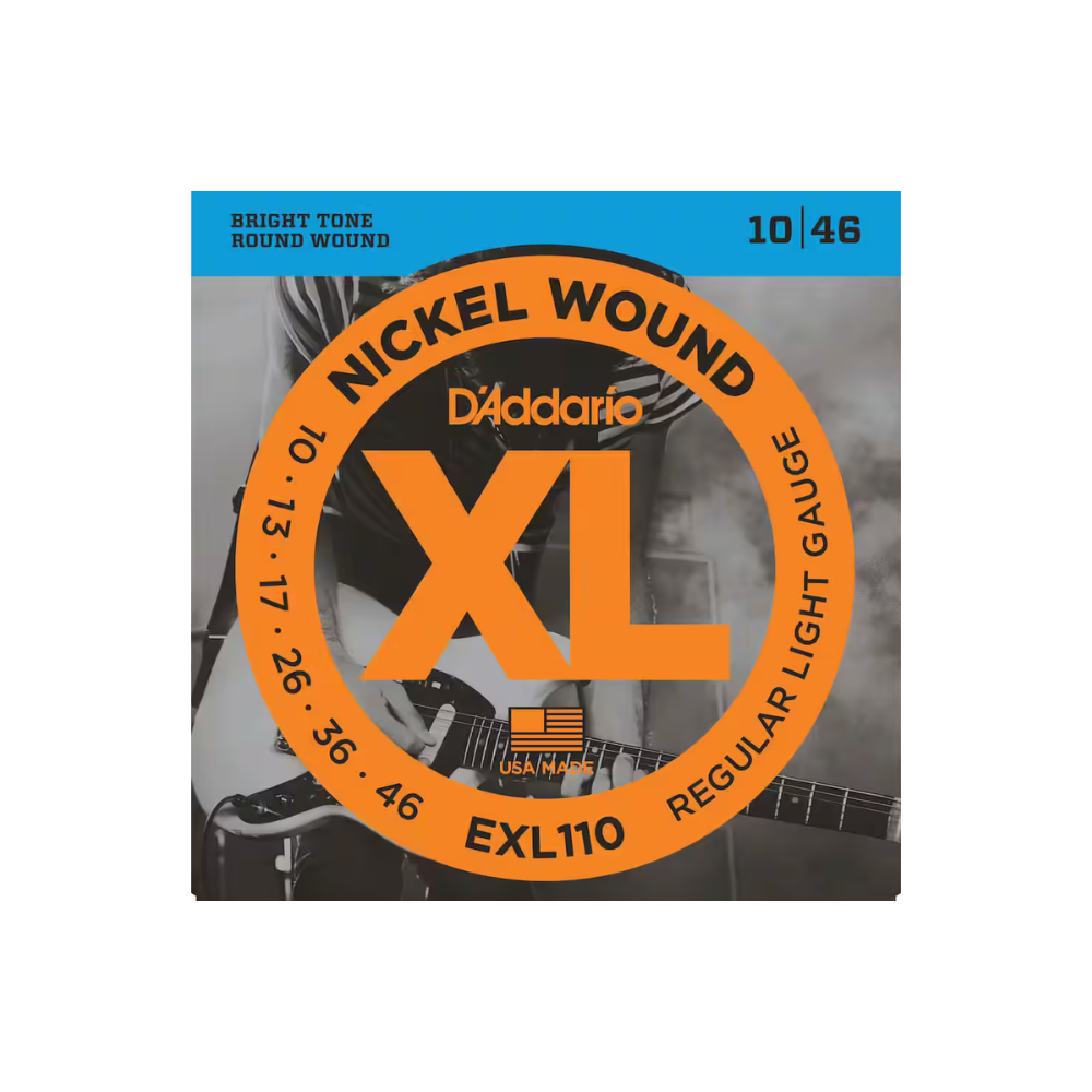 D'Addario EXL110 Nickel Wound Light 10-46 - Cordes pour guitare électrique